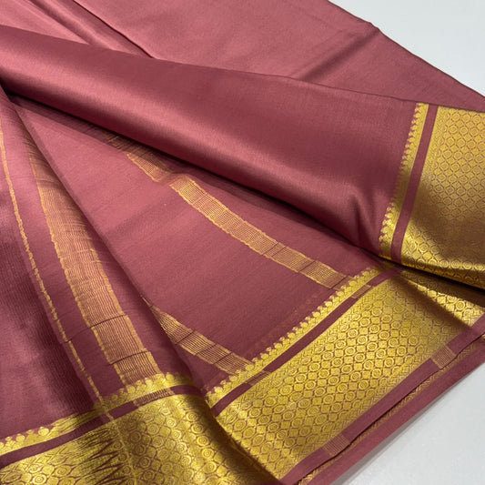 Pure Mysore Crepe Silk Saree