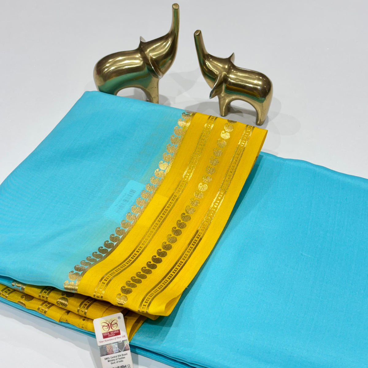 Pure Mysore Crepe Silk Saree