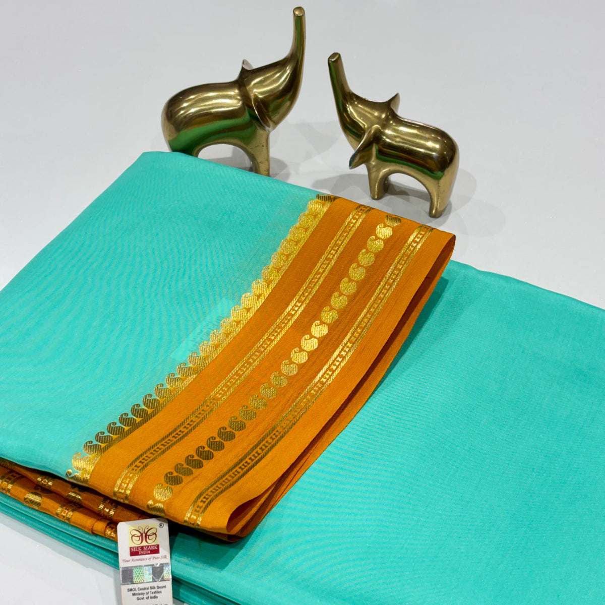 Pure Mysore Crepe Silk Saree
