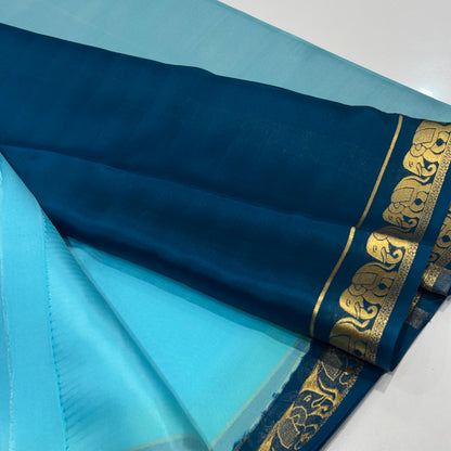 Pure Mysore Crepe Silk Saree