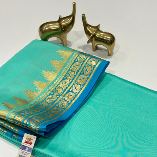Pure Mysore Crepe Silk Saree