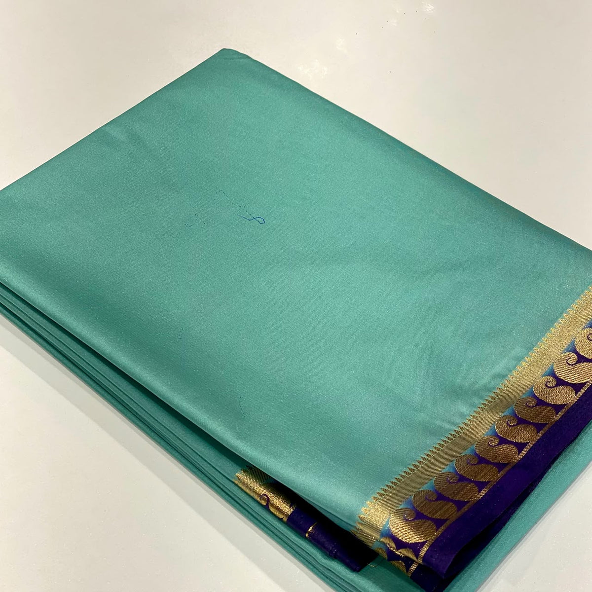 Semi Mysore Crepe Saree