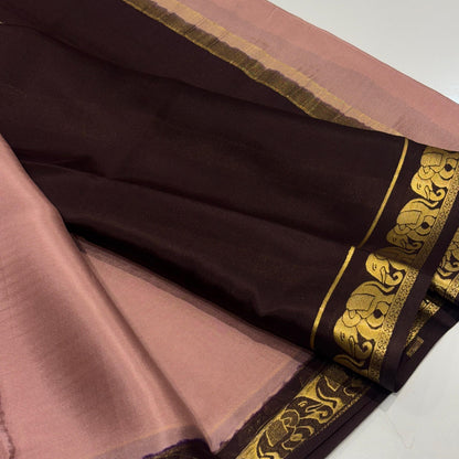 Pure Mysore Crepe Silk Saree