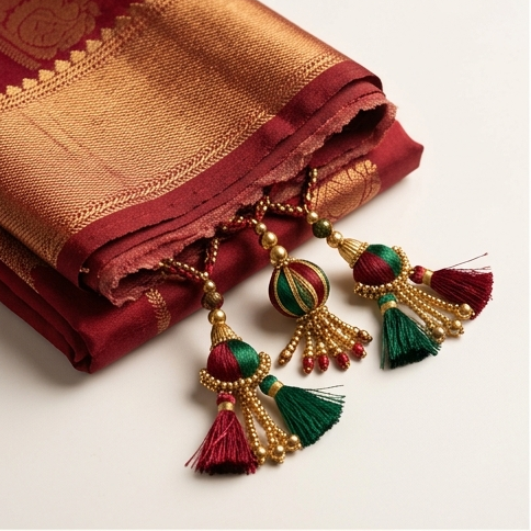 Tassels Saree Add On
