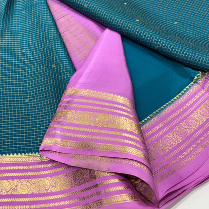 Pure Mysore Crepe Silk Saree