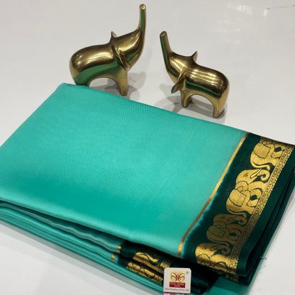 Pure Mysore Crepe Silk Saree