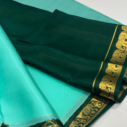Pure Mysore Crepe Silk Saree