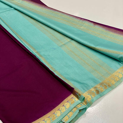 Semi Mysore Crepe Saree