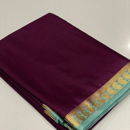 Semi Mysore Crepe Saree