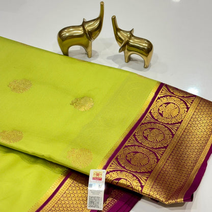 Pure Mysore Crepe Silk Saree