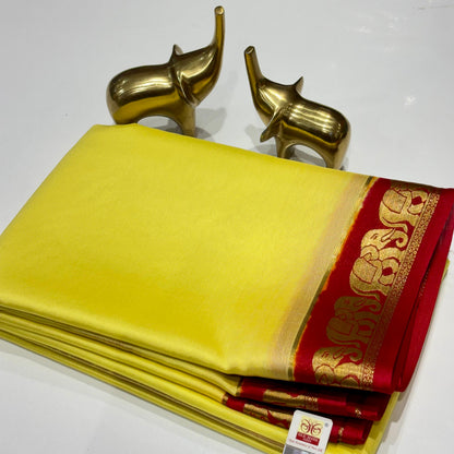Pure Mysore Crepe Silk Saree