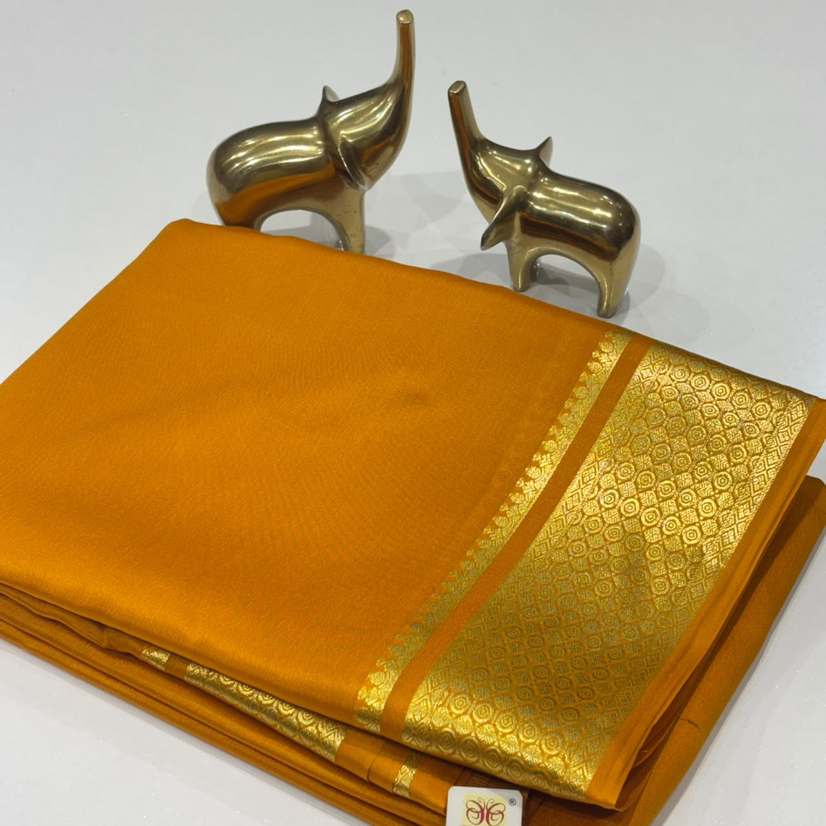 Pure Mysore Crepe Silk Saree