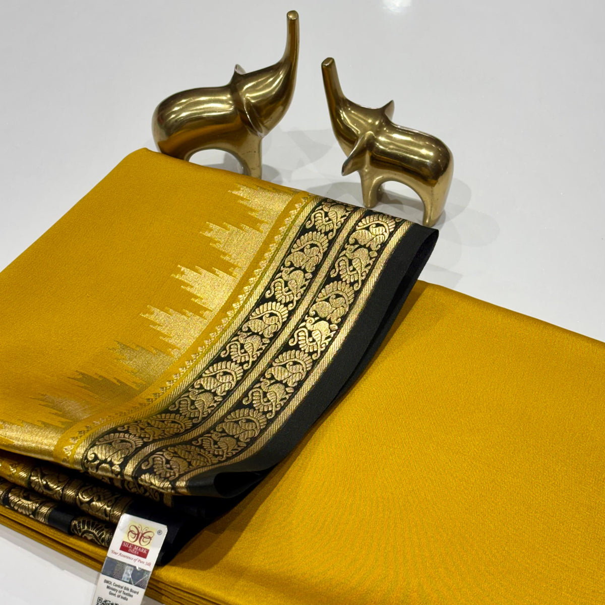 Pure Mysore Crepe Silk Saree